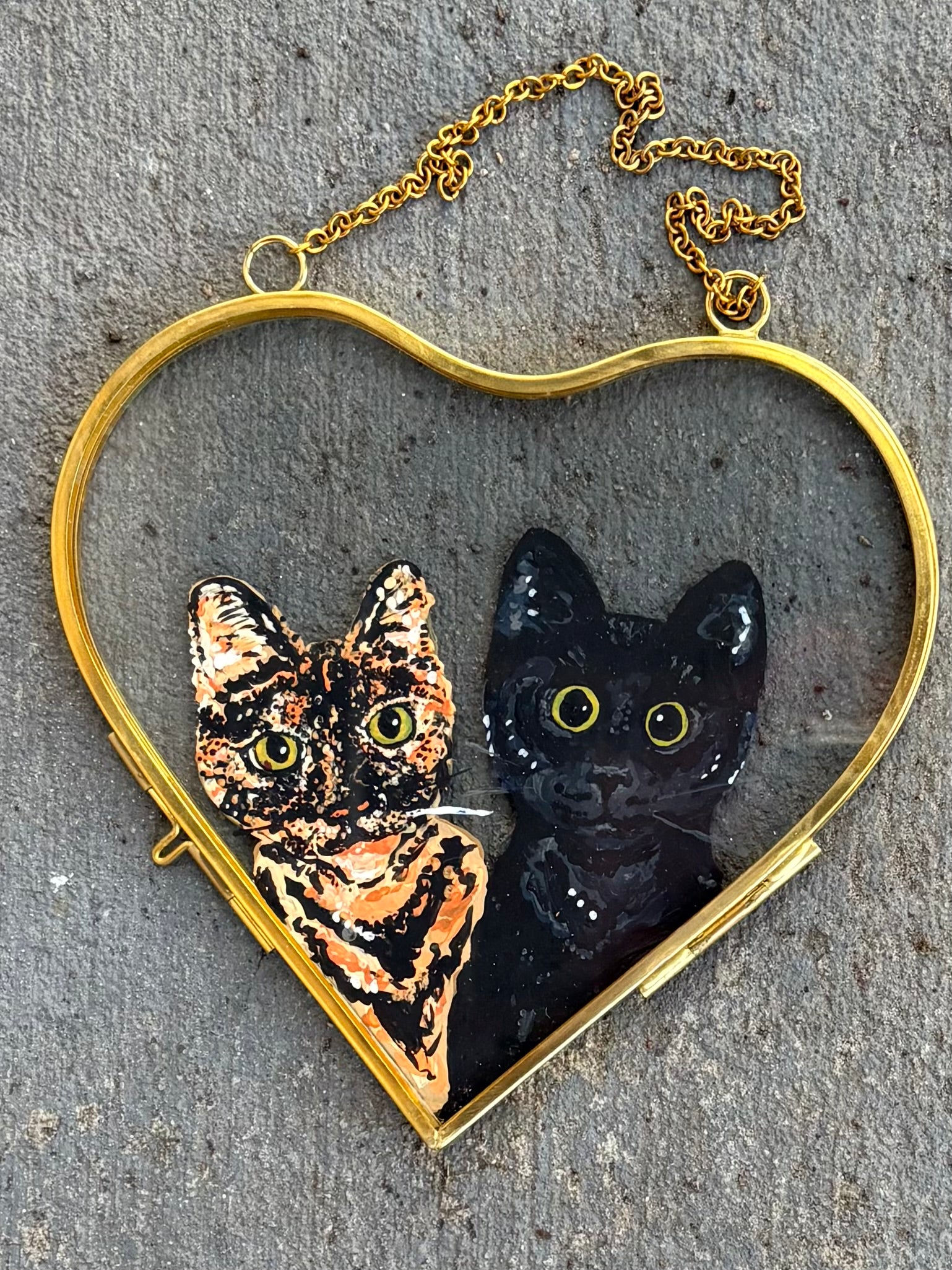 Custom Painted Commissions : pet portraits, decor, gifts 8x8 in