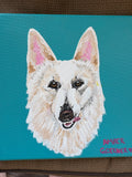 Custom Painted Commissions : pet portraits, decor, gifts 10 x 10in